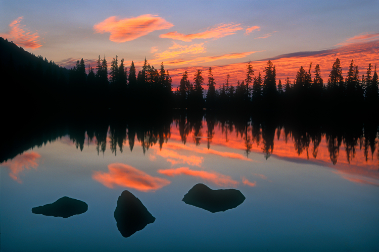 Sunrise, Toad Lake, Shasta-Trinity National Forest, California - Paul ...